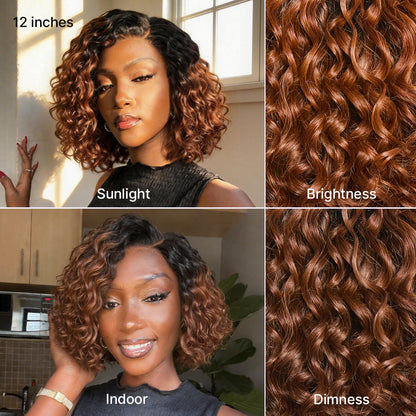 🔥50% OFF Today Only — Ready-to-Wear Glueless Curly Bob Wig for an Instant Everyday Glam Look!✨