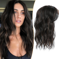 Dark Brown with Highlights