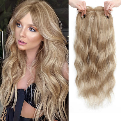 ✨Lightweight Human Hair Topper for Thinning Hair 💁‍♀️ Instantly Fuller, 🌿Natural-Looking Volume Without Heavy Wigs — 🔥40% OFF Today Only!