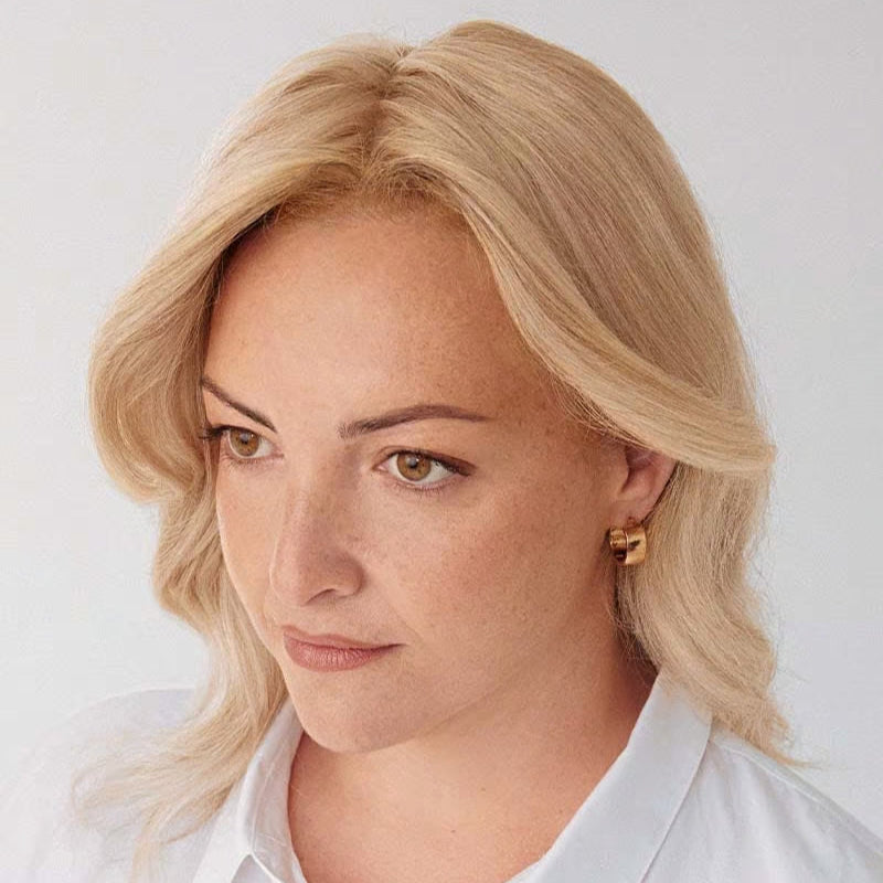 ✨Today 70% Off!❤️ Natural Hairline Topper – Real Human Hair, Lightweight & Invisible