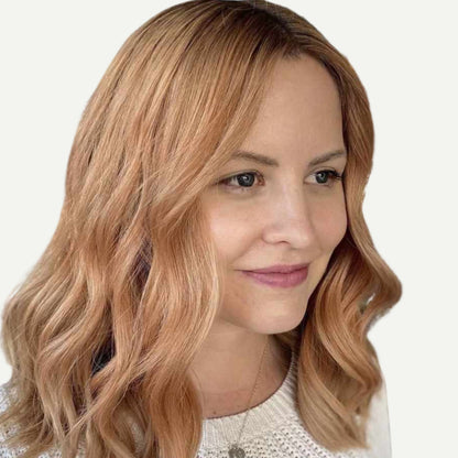 ✨Today 70% Off!❤️ Natural Hairline Topper – Real Human Hair, Lightweight & Invisible
